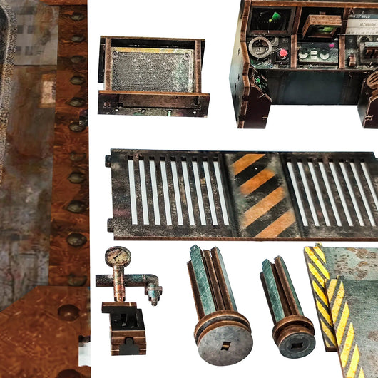Deep Sea Submarine DIY Book Nook Kit