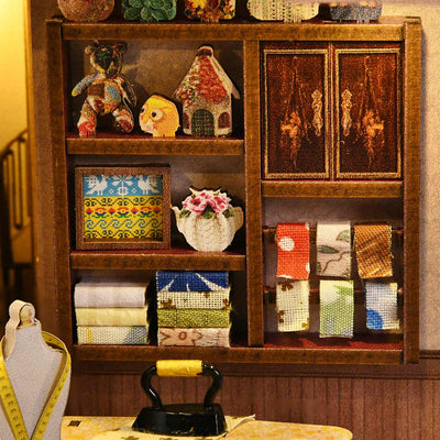 Sewing Room DIY Book Nook Kit