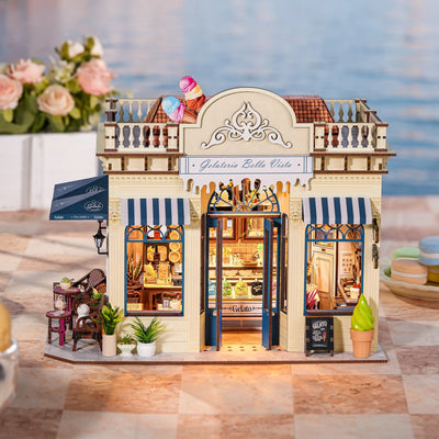 Gelateria Bella Vista DIY Miniature House Kit