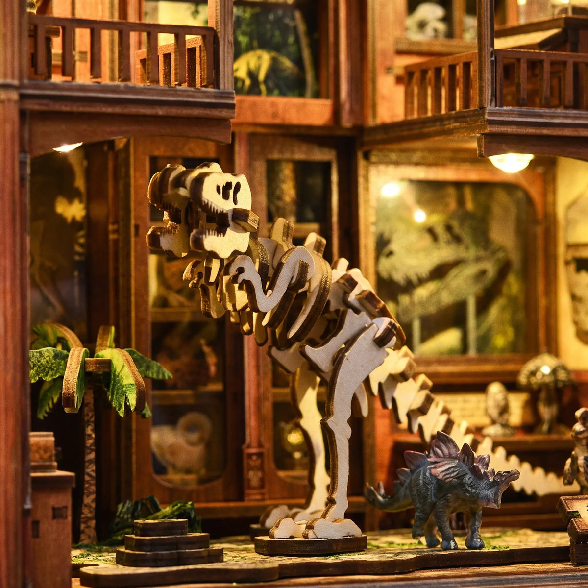 Fossil Museum DIY Book Nook Kit