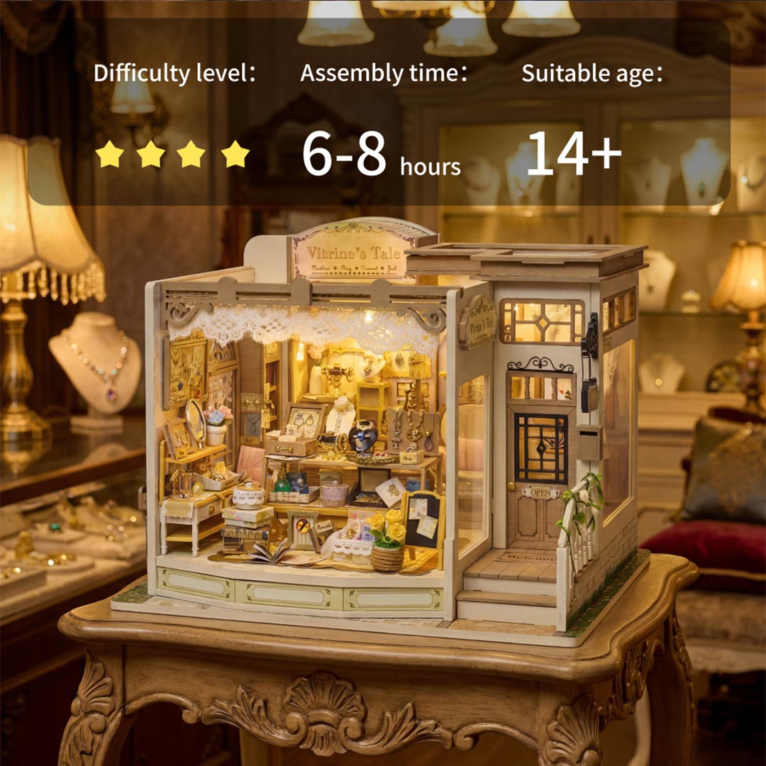 Vitrine's Tale DIY Miniature House Kit