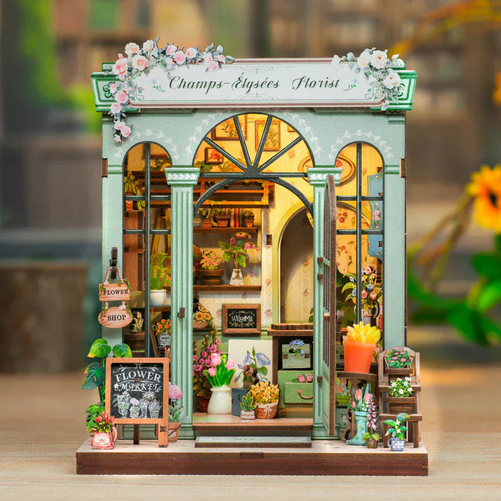 Champs-Élysées Florist DIY Miniature House Kit