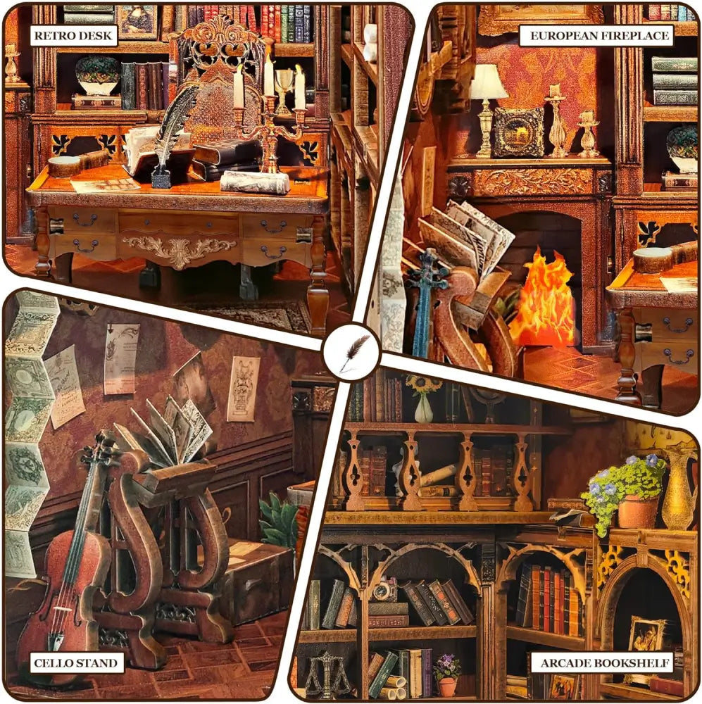 Time Book House DIY Book Nook Kit