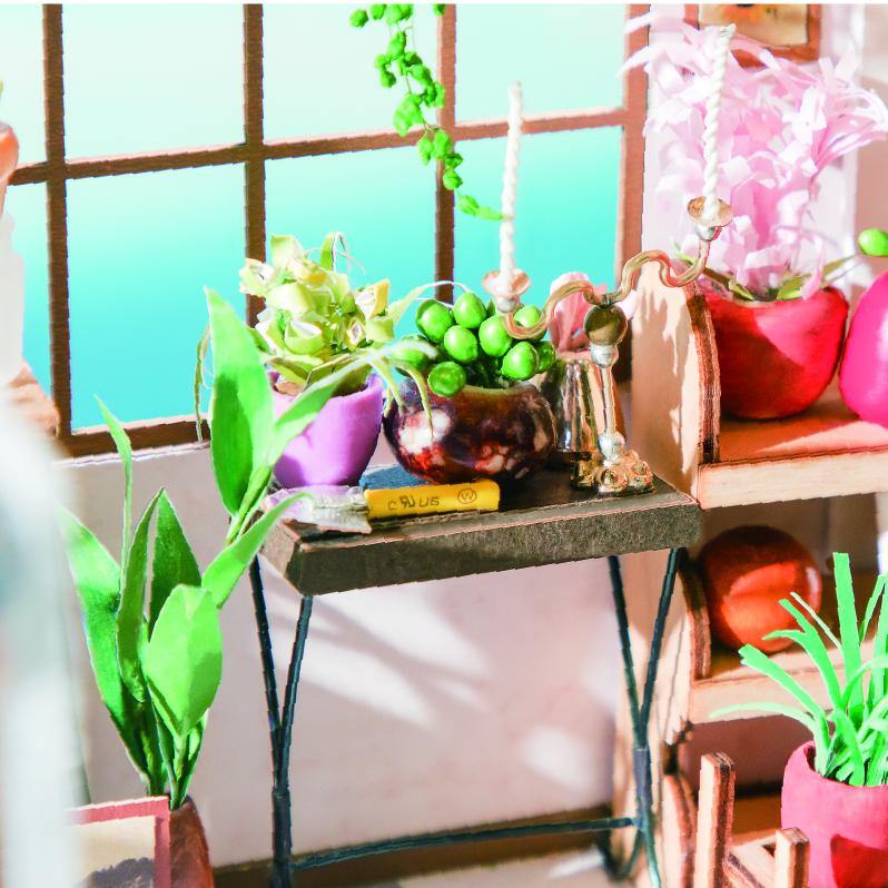 Emily's Flower Shop DIY Miniature House Kit