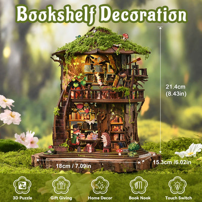 Forest Tea Book Club DIY Book Nook Kit