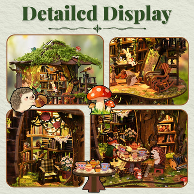 Forest Tea Book Club DIY Book Nook Kit
