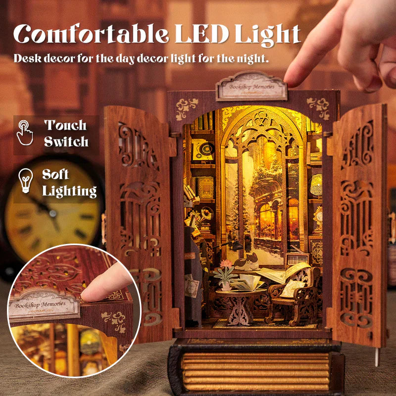 Mini Bookshop DIY Book Nook Kit