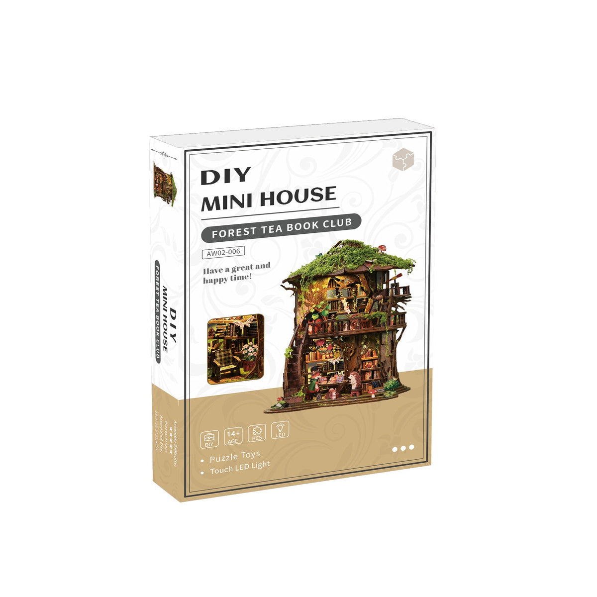 Forest Tea Book Club DIY Book Nook Kit