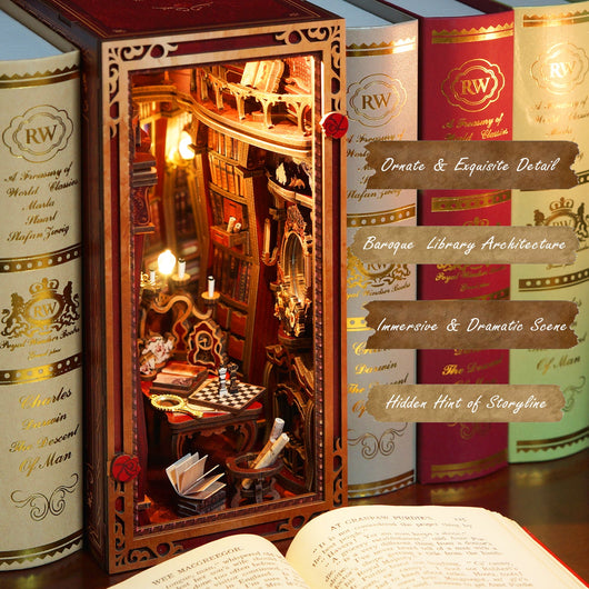 Enchanted Library DIY Book Nook Kit