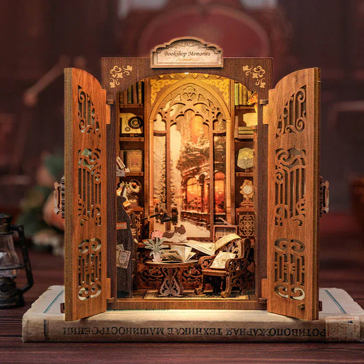 Mini Bookshop DIY Book Nook Kit