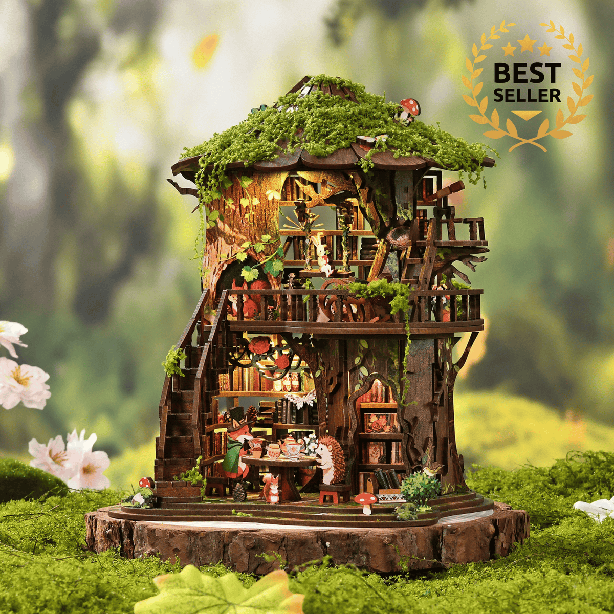 Forest Tea Book Club DIY Book Nook Kit