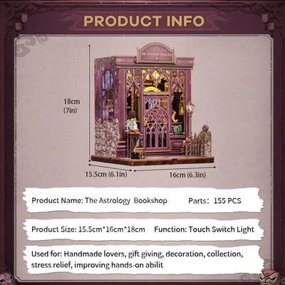 The Astrology Bookshop DIY Miniature House Kit