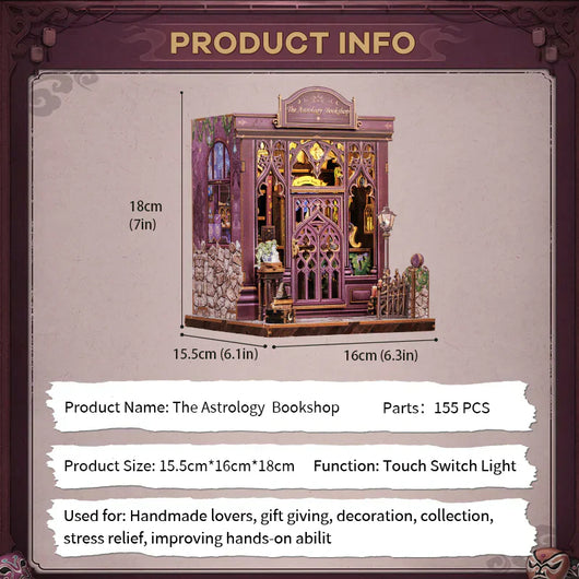 The Astrology Bookshop DIY Miniature House Kit