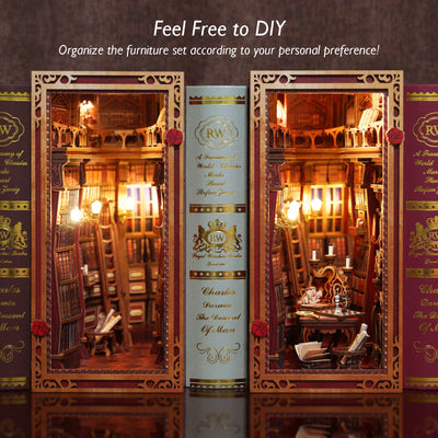 Enchanted Library DIY Book Nook Kit