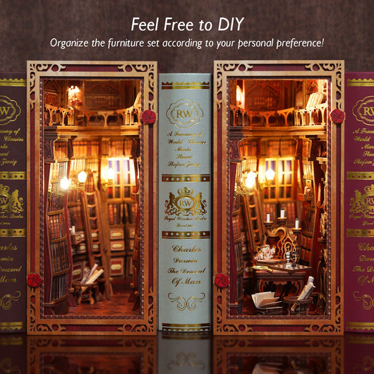 Enchanted Library DIY Book Nook Kit