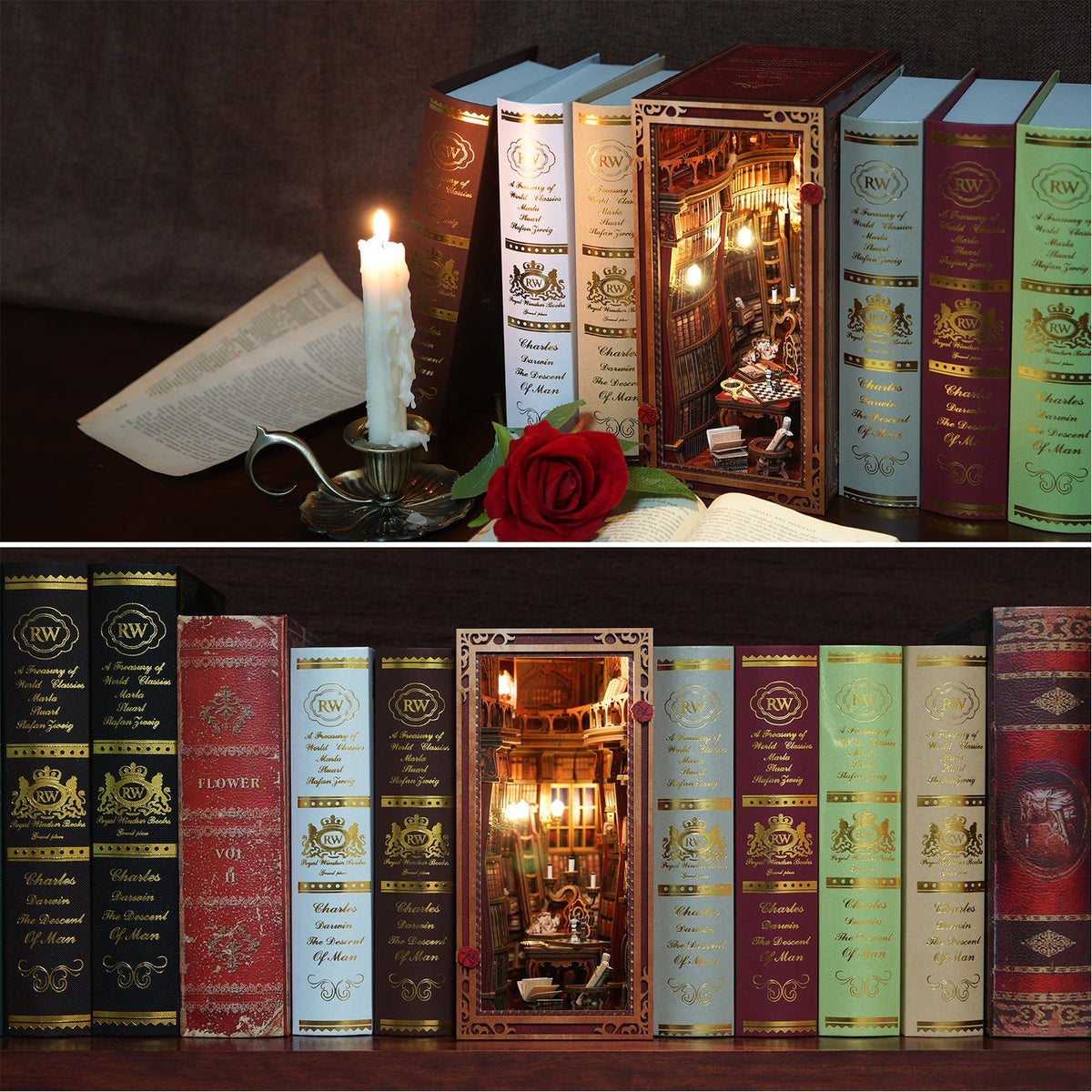 Enchanted Library DIY Book Nook Kit