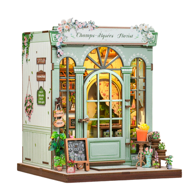 Champs-Élysées Florist DIY Miniature House Kit