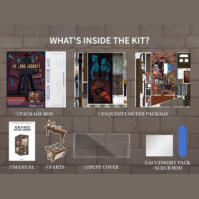 The Long Goodbye DIY Book Nook Kit