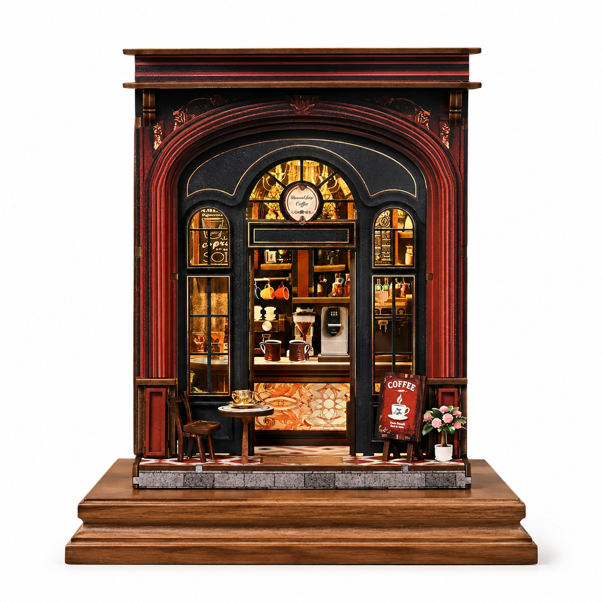 Warmglow Coffee DIY Book Nook Kit