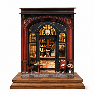 Warmglow Coffee DIY Book Nook Kit