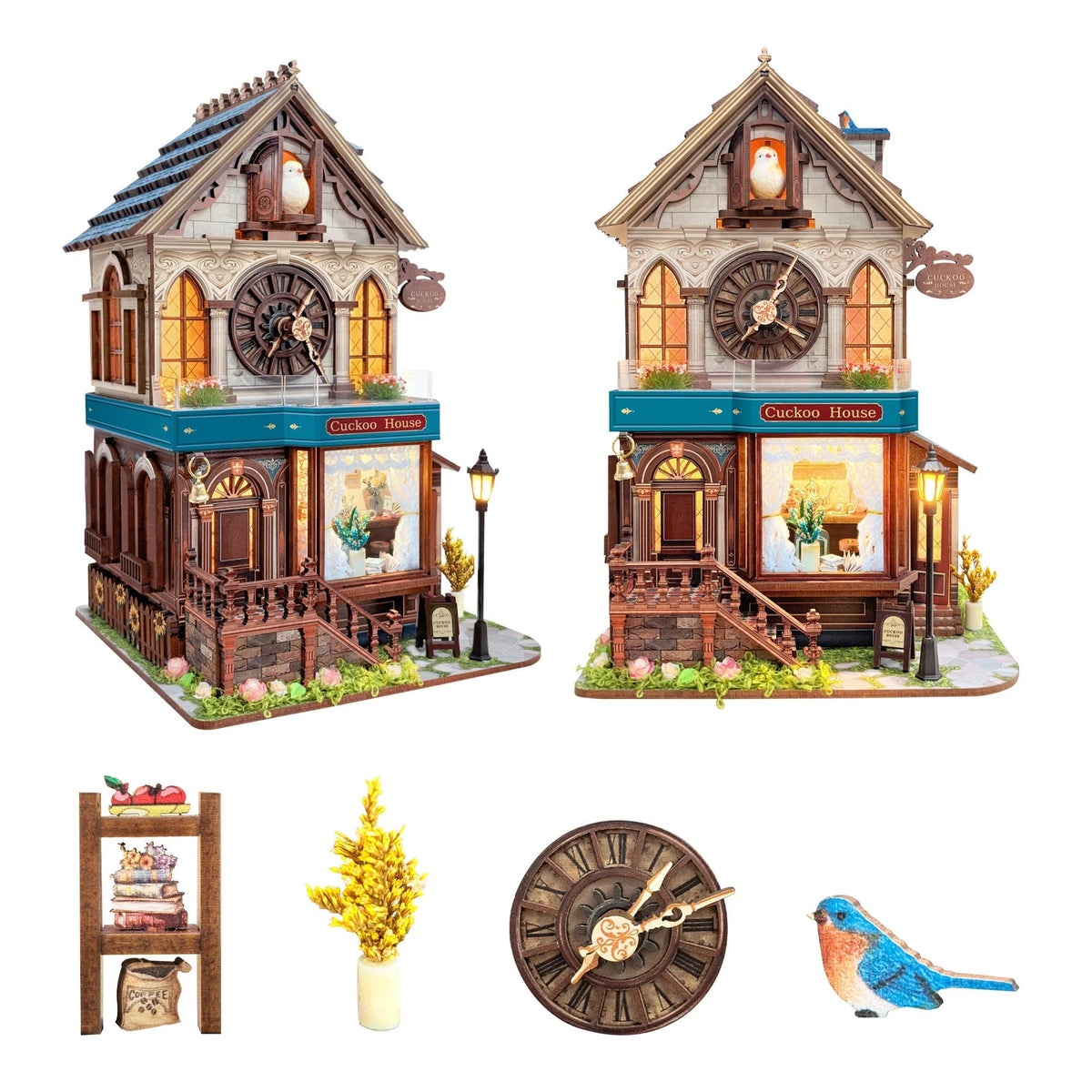 Cuckoo Clock DIY Miniature House Kit