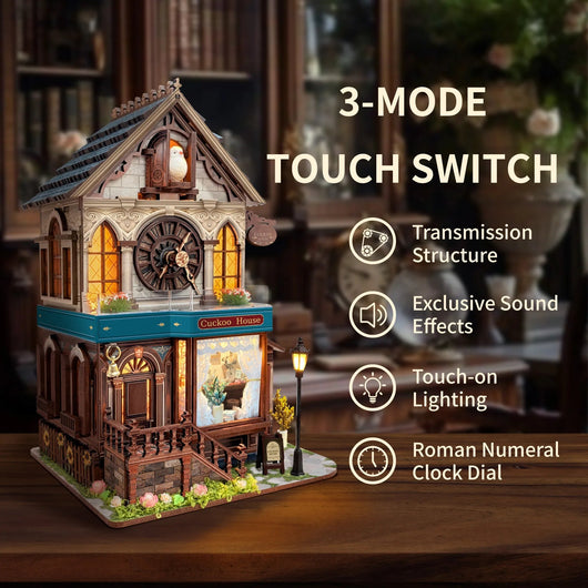 Cuckoo Clock DIY Miniature House Kit