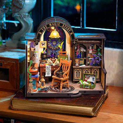 The Magic Study DIY Miniature House Kit