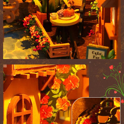 Colmar Town DIY Book Nook Kit