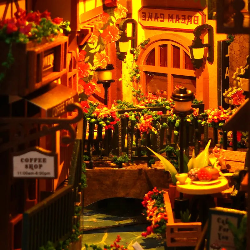 Colmar Town DIY Book Nook Kit
