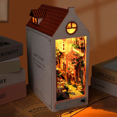 Bruges Ancient City DIY Book Nook Kit