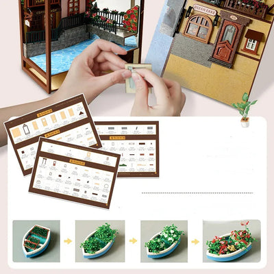 Colmar Town DIY Book Nook Kit