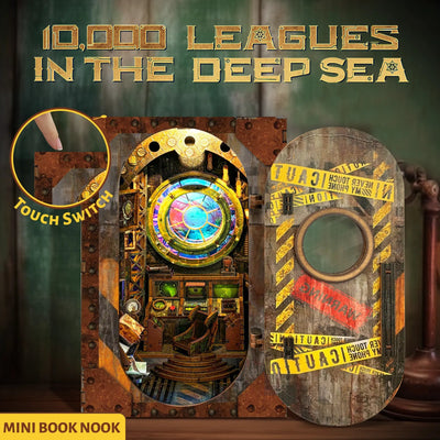 Deep Sea Submarine DIY Book Nook Kit