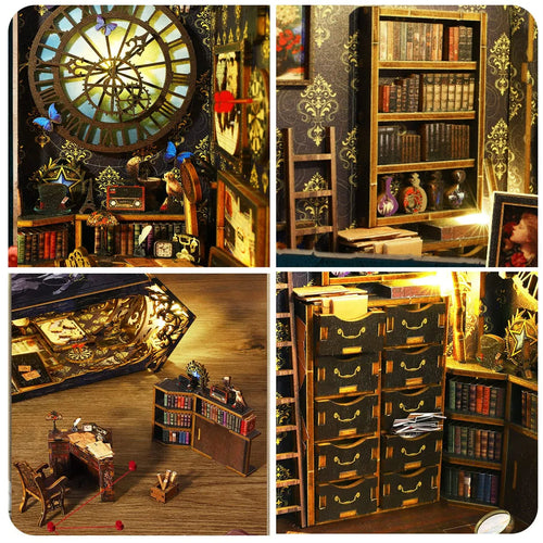 Detective Agency DIY Book Nook Kit