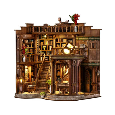 Dreamy Book Hall DIY Miniature House Kit