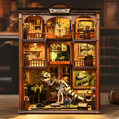 Fossil Museum DIY Book Nook Kit