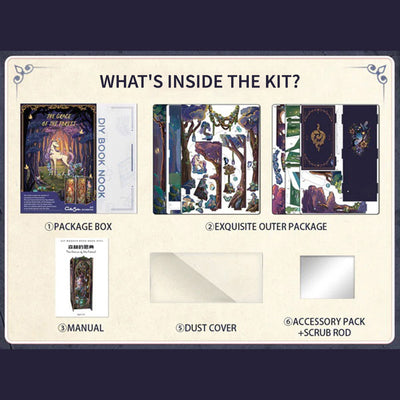 The Grace of the Forest DIY Book Nook Kit