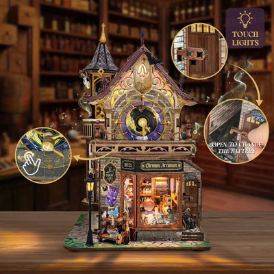 Magic Moon Tower DIY Miniature House Kit