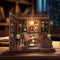 Left Bank Study Room DIY Miniature House Kit