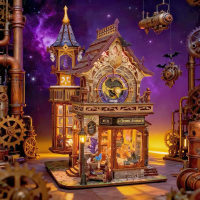 Magic Moon Tower DIY Miniature House Kit