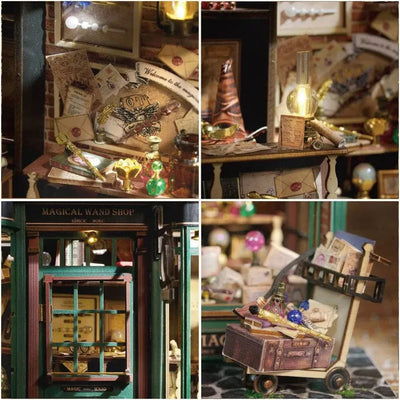 Magic Wand Shop DIY Miniature House Kit