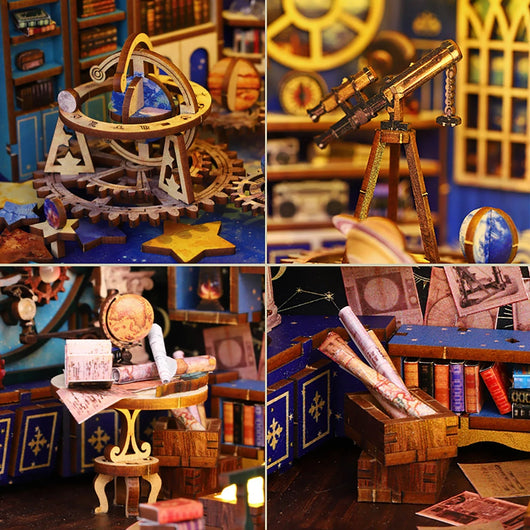 Interstellar Exploration DIY Book Nook Kit