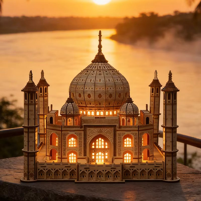 Taj Mahal 3D Wooden Puzzle Kit