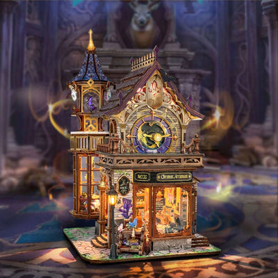 Magic Moon Tower DIY Miniature House Kit