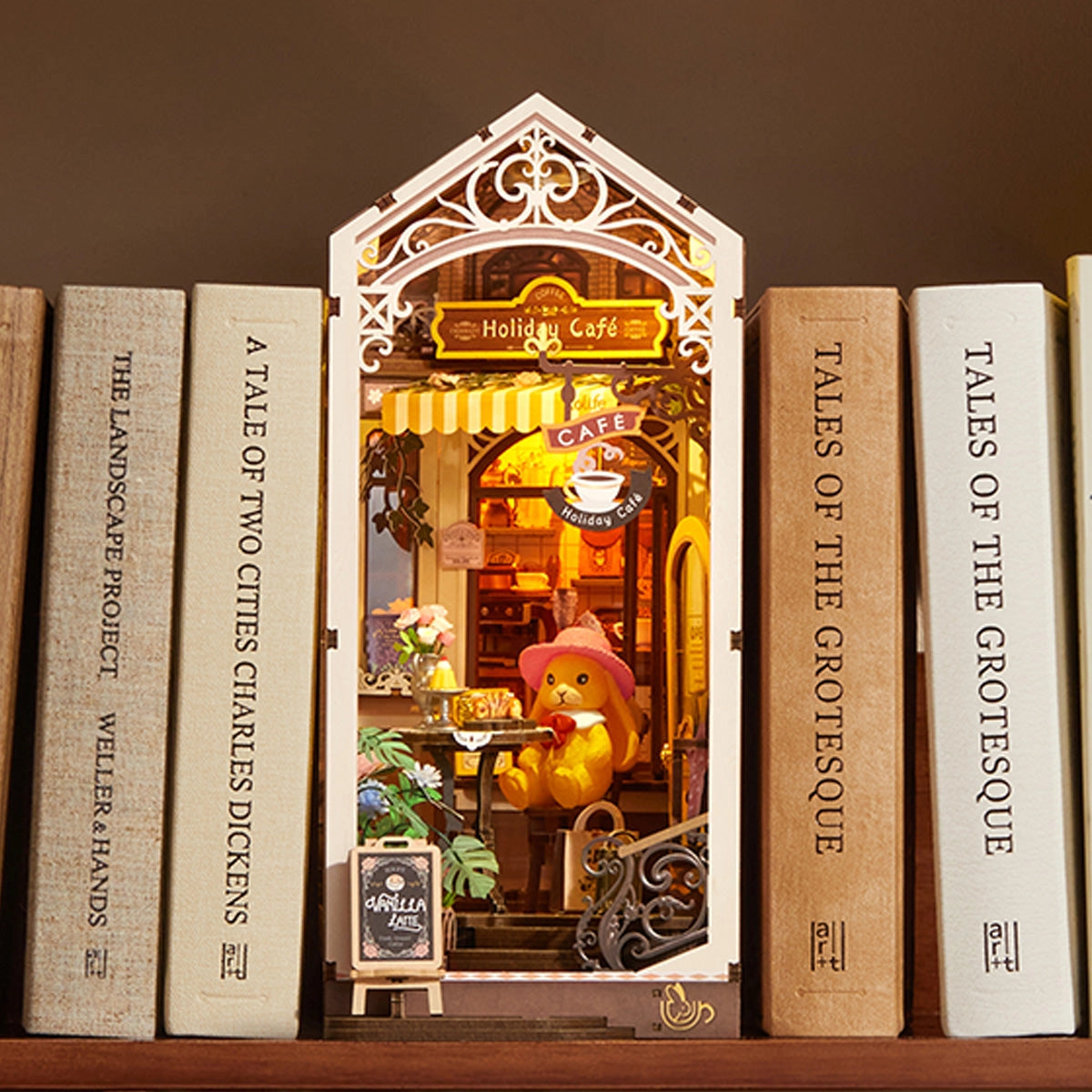 Holiday Cafe DIY Book Nook Kit