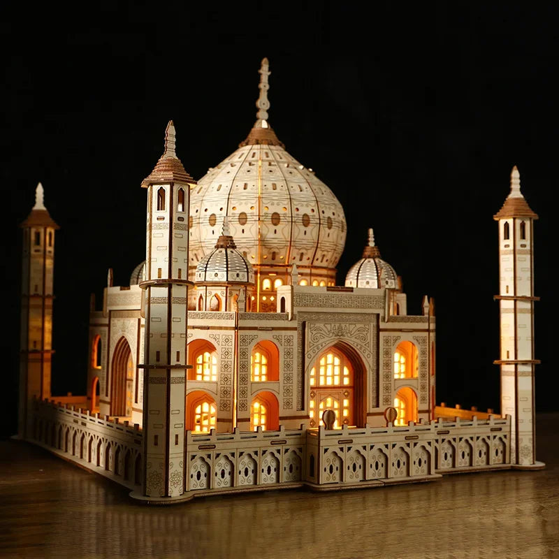 Taj Mahal 3D Wooden Puzzle Kit