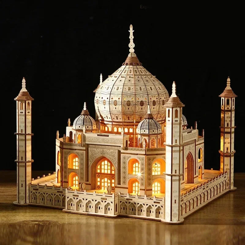 Taj Mahal 3D Wooden Puzzle Kit