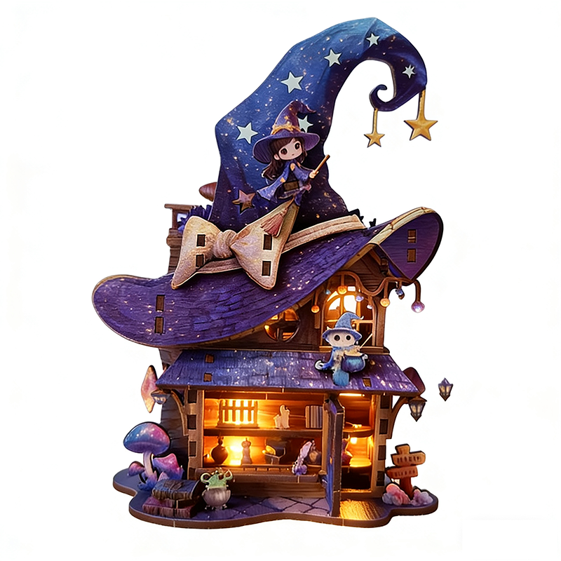 Witch’s Magic Shop DIY Book Nook Kit