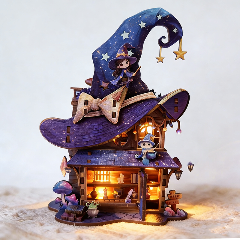 Witch’s Magic Shop DIY Book Nook Kit