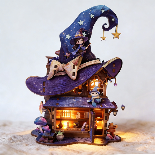 Witch’s Magic Shop DIY Book Nook Kit