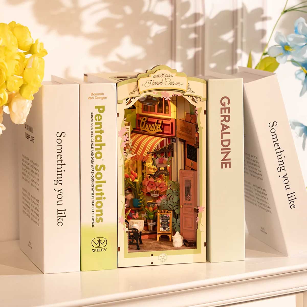 Floral Corner DIY Book Nook Kit